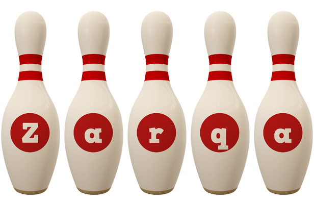 Zarqa bowling-pin logo