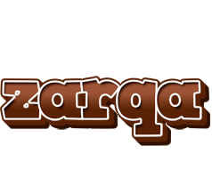 Zarqa brownie logo