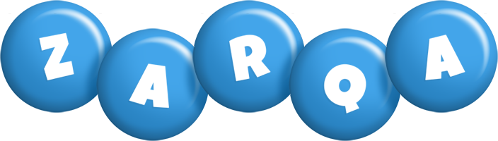 Zarqa candy-blue logo