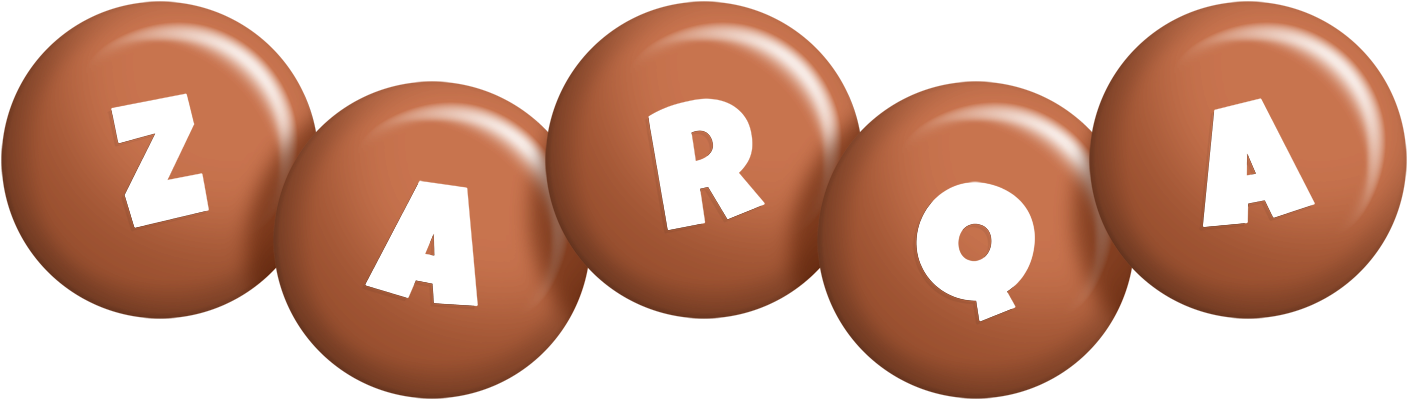 Zarqa candy-brown logo