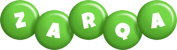 Zarqa candy-green logo