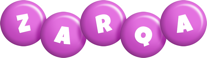 Zarqa candy-purple logo