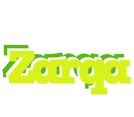 Zarqa citrus logo