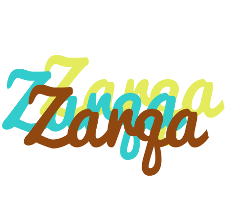 Zarqa cupcake logo