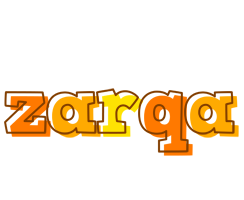 Zarqa desert logo