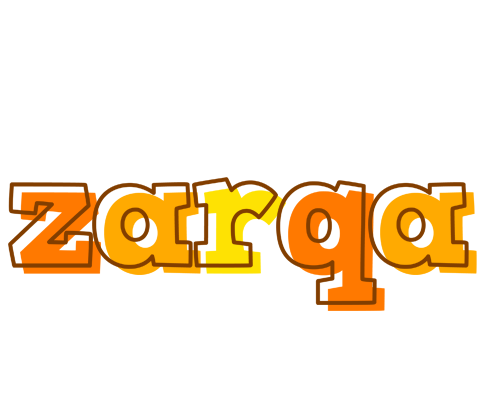 Zarqa desert logo