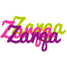 Zarqa flowers logo