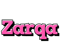 Zarqa girlish logo