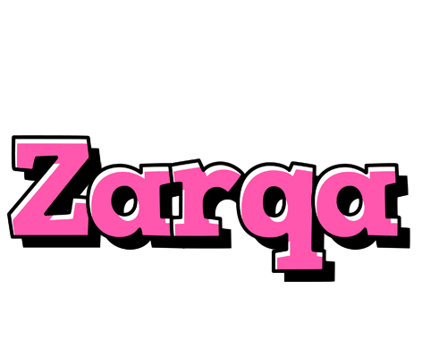 Zarqa girlish logo