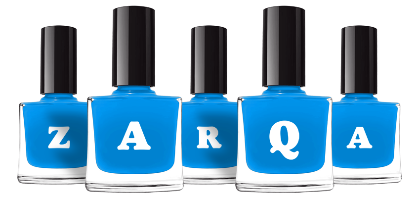 Zarqa glossy logo