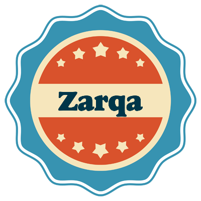 Zarqa labels logo