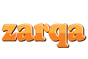Zarqa orange logo