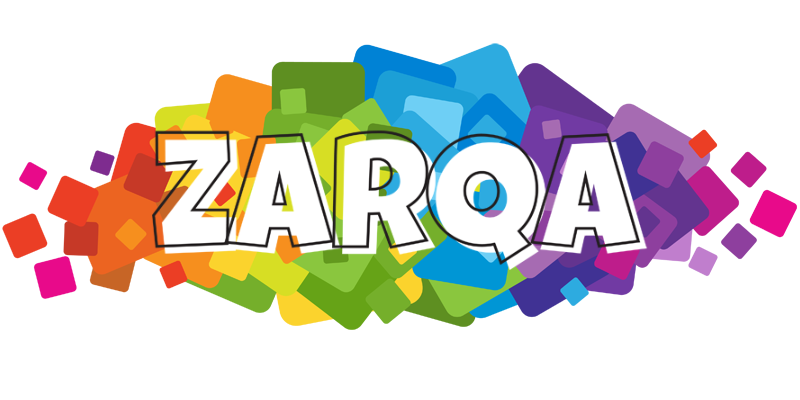 Zarqa pixels logo
