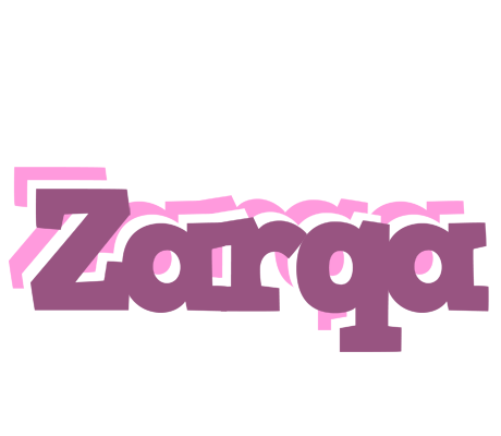 Zarqa relaxing logo