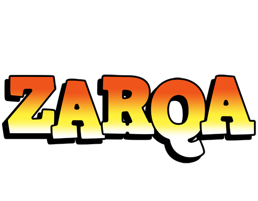 Zarqa sunset logo