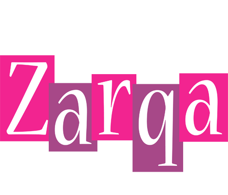 Zarqa whine logo