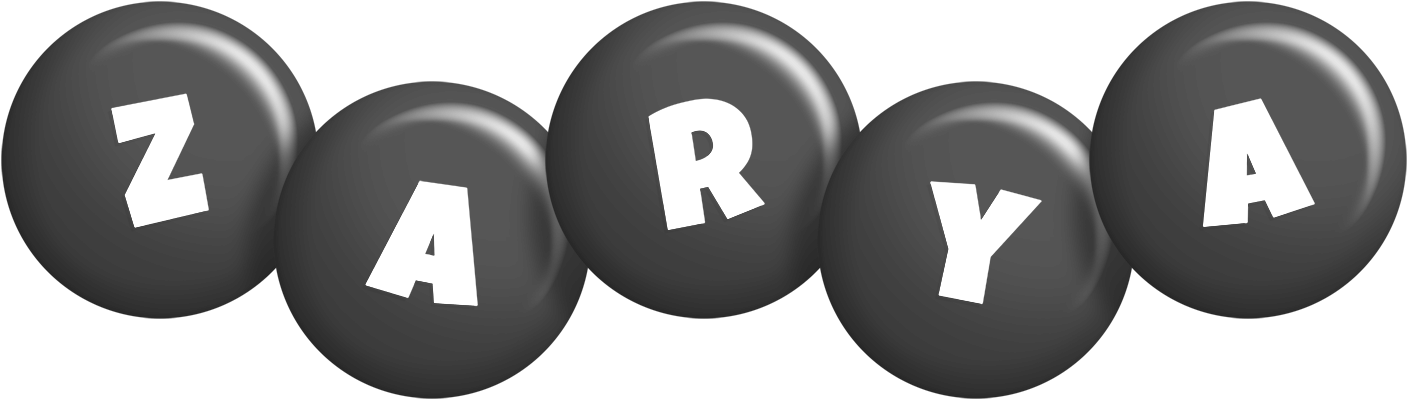 Zarya candy-black logo