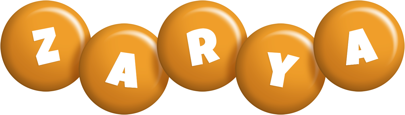 Zarya candy-orange logo