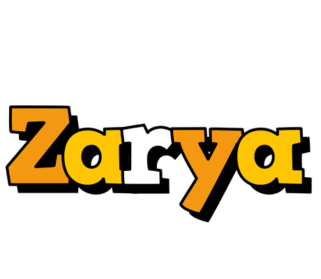 Zarya cartoon logo