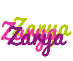 Zarya flowers logo