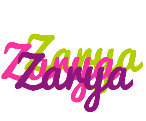 Zarya flowers logo