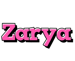 Zarya girlish logo