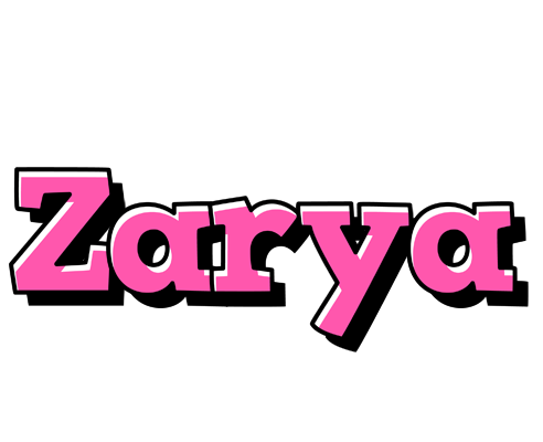 Zarya girlish logo
