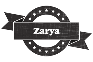 Zarya grunge logo