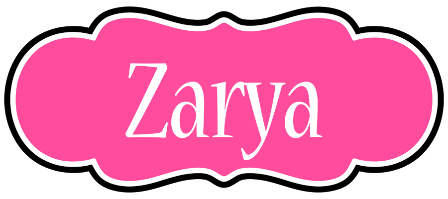 Zarya invitation logo
