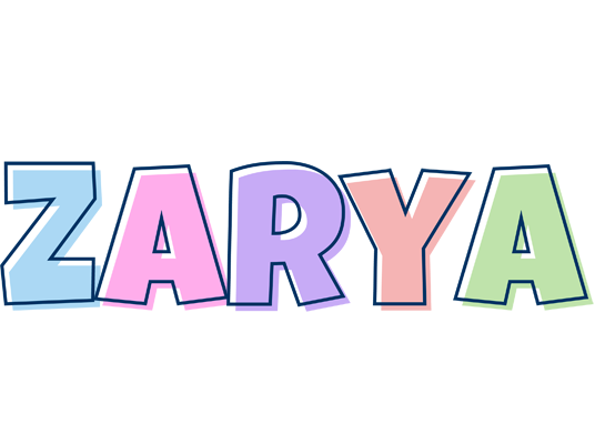 Zarya pastel logo