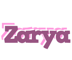 Zarya relaxing logo