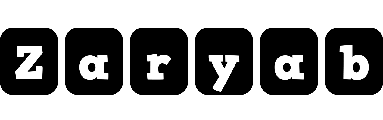 Zaryab box logo