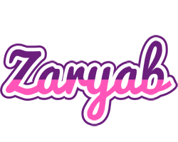 Zaryab cheerful logo