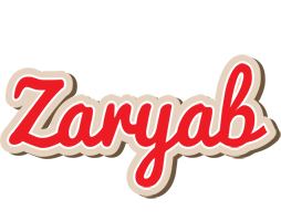 Zaryab chocolate logo