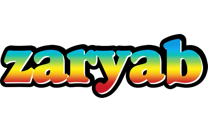 Zaryab color logo