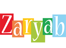 Zaryab colors logo