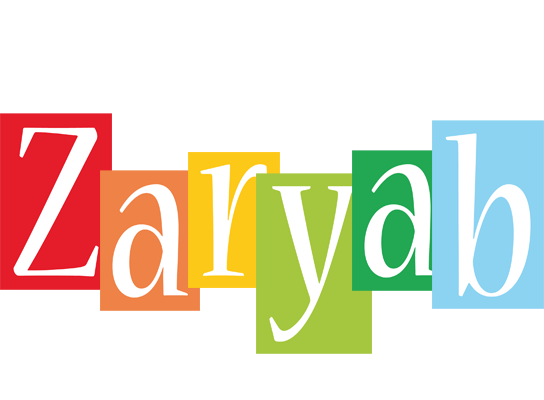 Zaryab colors logo