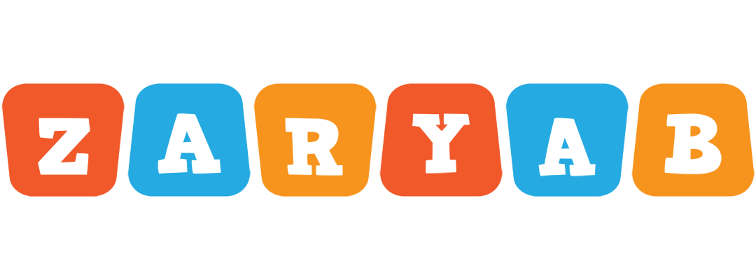 Zaryab comics logo