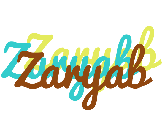 Zaryab cupcake logo
