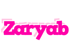 Zaryab dancing logo