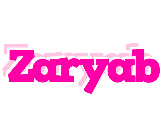 Zaryab dancing logo