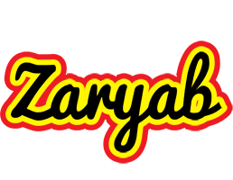 Zaryab flaming logo