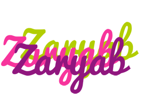 Zaryab flowers logo