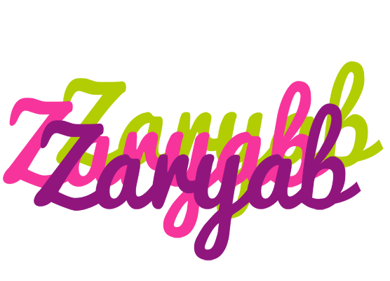 Zaryab flowers logo