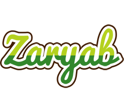 Zaryab golfing logo