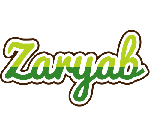 Zaryab golfing logo