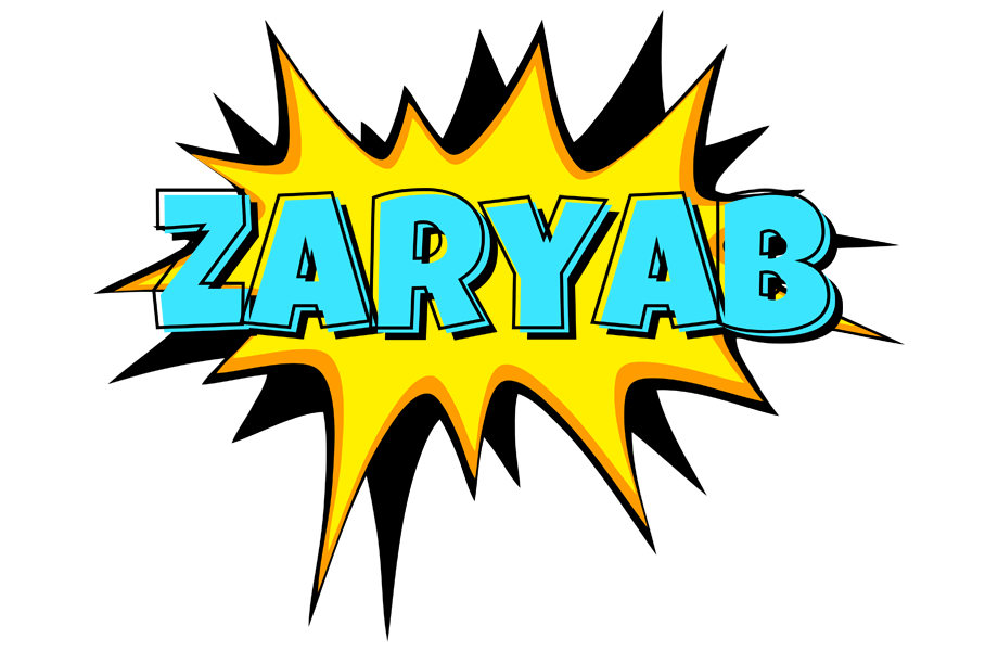 Zaryab indycar logo
