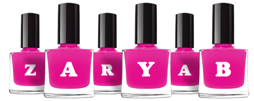 Zaryab nails logo