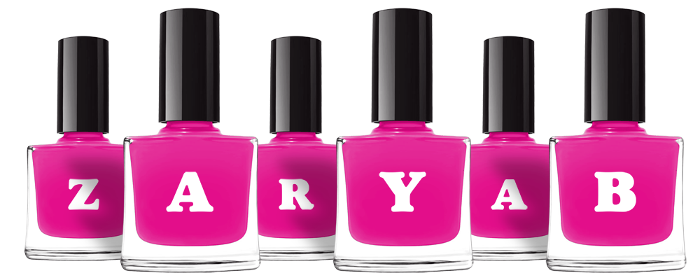 Zaryab nails logo