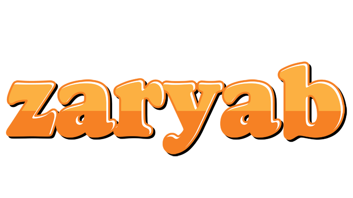 Zaryab orange logo